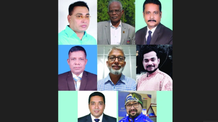 কুষ্টিয়া সাংবাদিক ইউনিয়নের নির্বাচনে সভাপতি আব্দুর রাজ্জাক বাচ্চু ও সাধারণ সম্পাদক শামিম উল হাসান অপু ছবি: বিএমএফ টেলিভিশন।